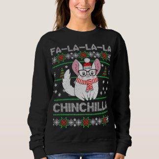 Camiseta Chinchilla Christmas Ugly Gift For Chinchilla Love