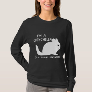 Camiseta Chinchilla Costume Cute Chinchillas