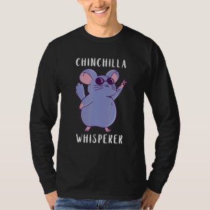 Camiseta Chinchilla Dançando Whisperer Chinchilla Cute Pet