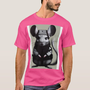 Camiseta Chinchilla em um traje ninja 1
