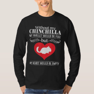 Camiseta Chinchilla Mãe Pai Amante de os animais de Pet Pro