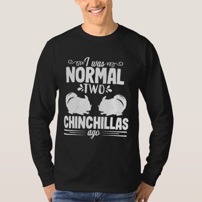 Camiseta Chinchilla Mãe Pai Amante de os animais Normal do  (Frente)