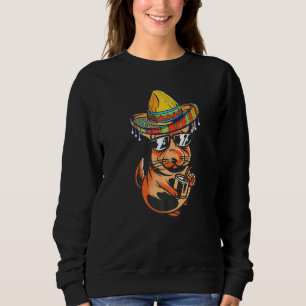 Camiseta Chinchilla Mexicana Pet Chillin Chinchilla Sombrer