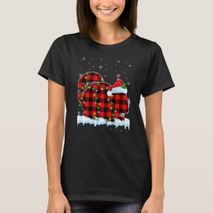 Camiseta Chinchilla Natal Santa Hat Bichos Bons Xmas L