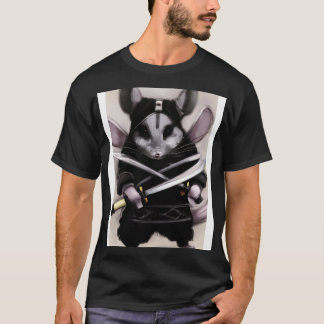 Camiseta Chinchilla numa fantasia ninja
