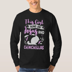 Camiseta Chinchilla Outfit For Chinchilla Roupa Women Gir