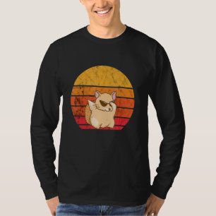 Camiseta Chinchilla Vintage Sunset Dancing Chinchillas Pet