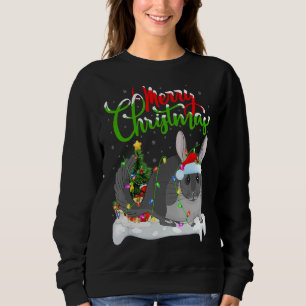 Camiseta Chinchilla Xmas Decorações Papais noeis Chinchilla