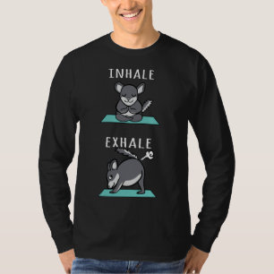 Camiseta Chinchilla Yoga Inalar Exalar