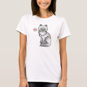 Camiseta Chinchille Persian Cat Love