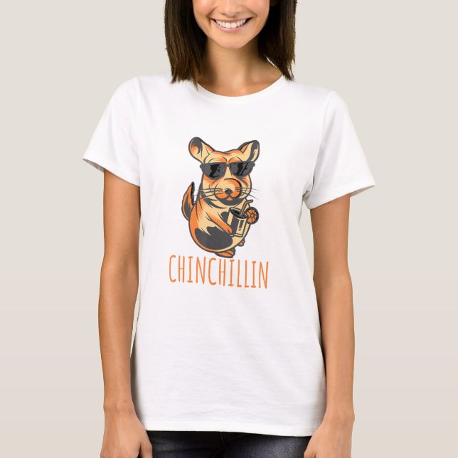Camiseta Chinchillin Chinchilla (Frente)