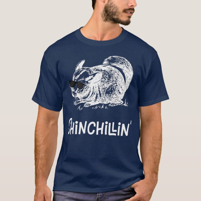 Camiseta Chinchillin Funny Chinchilla (Frente)