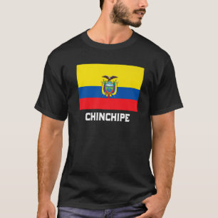 Camiseta Chinchipset Equador Flag Emblem Escudo Bandera