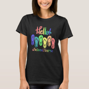 Camiseta Chinelos Alô Enfermeira de Verão