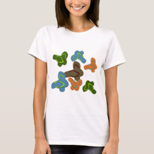 Camiseta Chinelos de verão