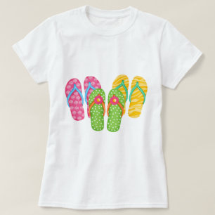 Camiseta Chinelos de Verão