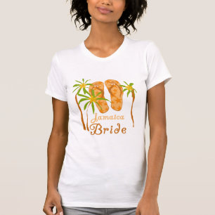Camiseta Chinelos Jamaica Bride