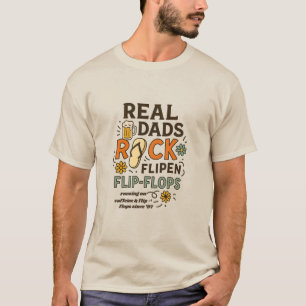 Camiseta Chinelos Real Dads Rock