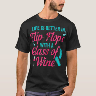 Camiseta Chinelos Vinhos Vinhos Vinhos Vinhos Véspera Féria
