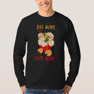 Camiseta Chinês Comem Mais Amor Mais Cookies Fortune