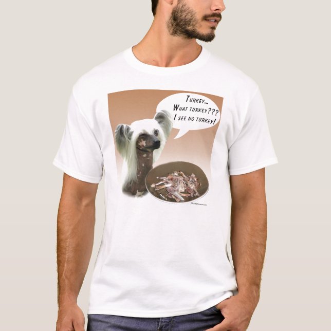 Camiseta Chinês - Crested Turquia (Frente)