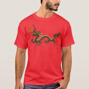 CAMISETA CHINÊS DRAGON GREEN