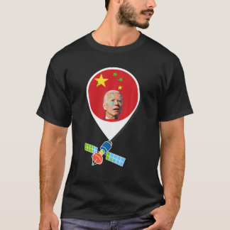 Camiseta Chinês espião Balão Engraçado Vigilância Joe Biden