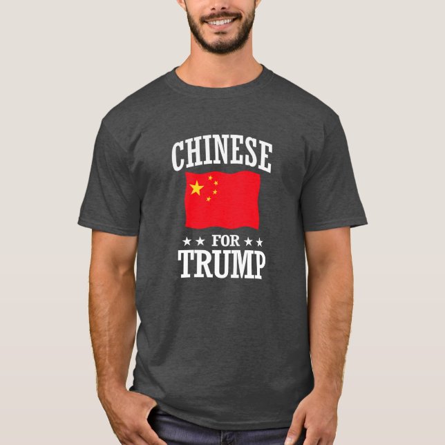 CAMISETA CHINÊS PARA TRUMP (Frente)