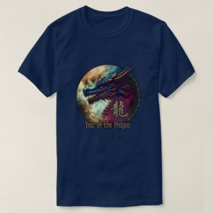 Camiseta Chinês Zodiac "Dragon"