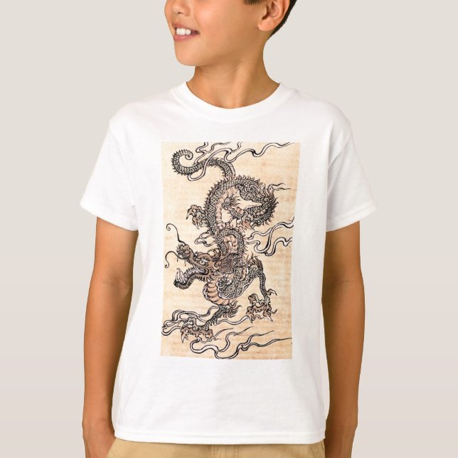 Camiseta chinese-dragon-clipart-1 (Frente)