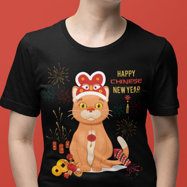 Camiseta Chinese New Year (Criador carregado)