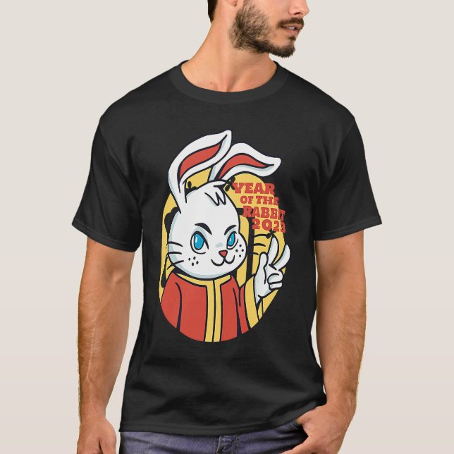 Camiseta CHINESE NEW YEAR 2023 Year Of The Rabbit Women Men (Frente)