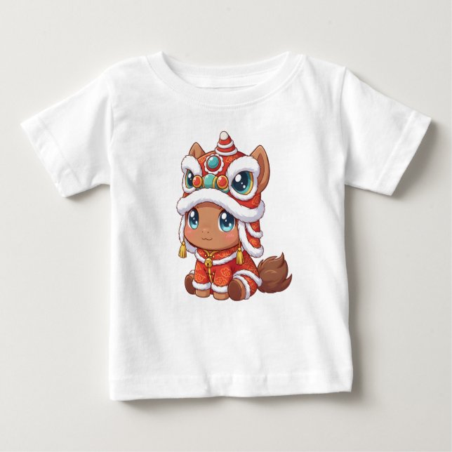 Camiseta Chinese New Year Horse 2026 (Frente)