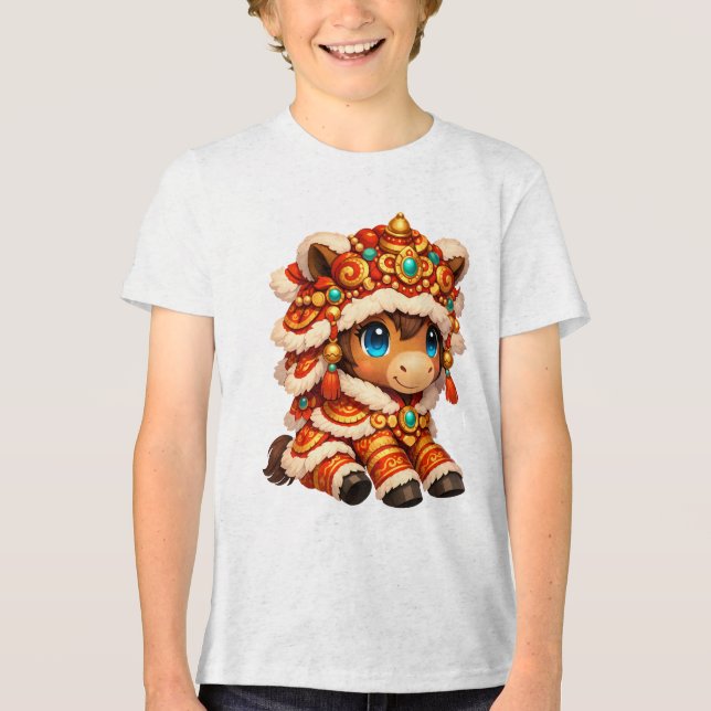 Camiseta Chinese New Year Horse 2026 Zodiac (Frente)