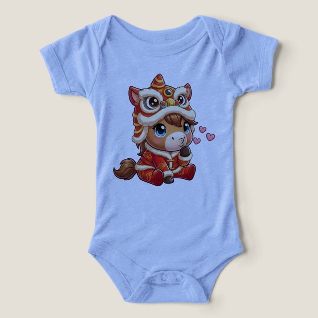 Camiseta Chinese New Year Horse 2026 Zodiac (Design frontal)