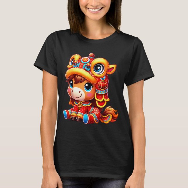 Camiseta Chinese New Year Of The Horse 2026 Lunar New Year  (Frente)