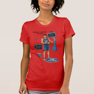 Camiseta Chinese Software Engineer Playing Basketball URM