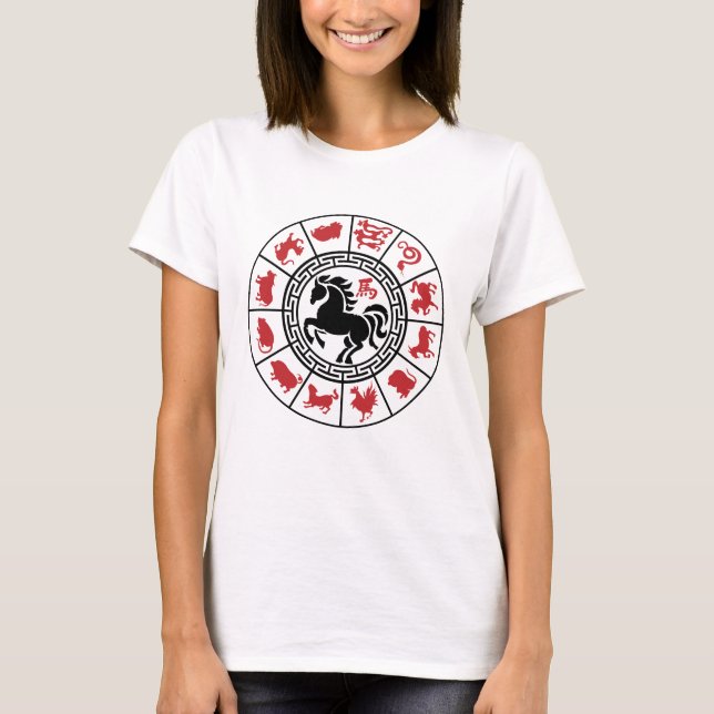 Camiseta Chinese Zodiac New Year 2026 (Frente)
