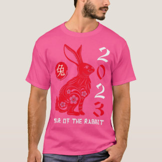 Camiseta Chinese Zodiac Year of the Rabbit Chinese New Year