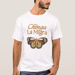 Camiseta Chinga La Migra - Abolição do ICE