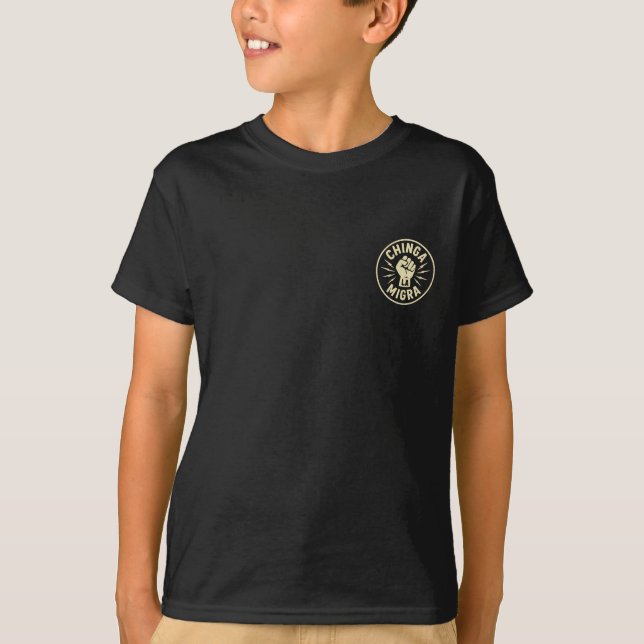 Camiseta Chinga La Migra - Anti Gelo (Frente)