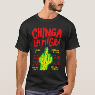 Camiseta Chinga La Migra Político Pró Imigração Social J
