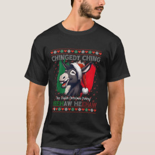 Camiseta Chingedy Ching Dominick O Dono De Natal Italiano