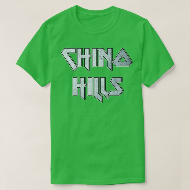 Camiseta Chino Colinas CA (Frente do Design)