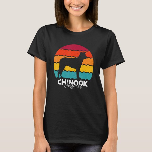 Camiseta Chinook Whisperer Retro Vintage (Frente)