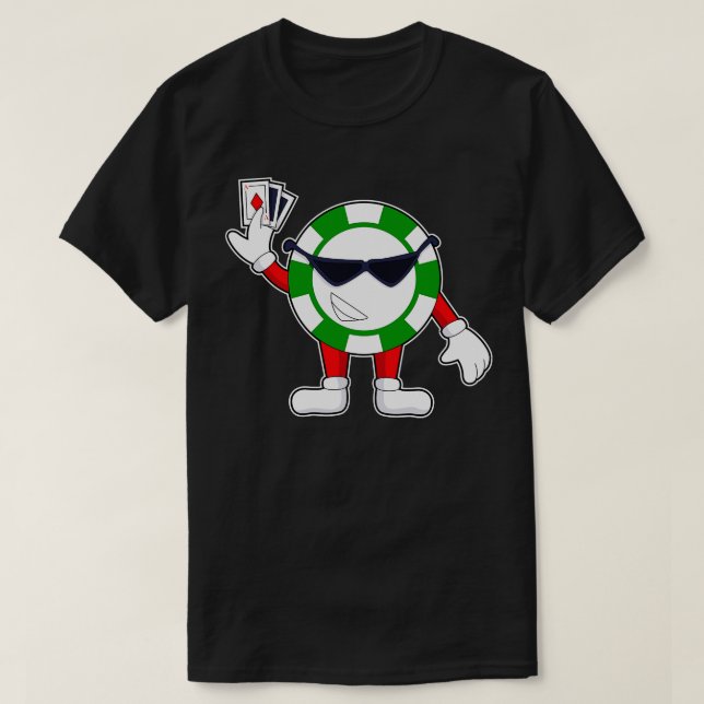 Camiseta chip com cartões (Frente do Design)
