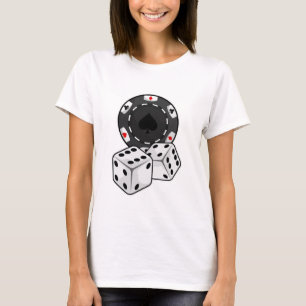Camiseta Chip & Dice para Poker