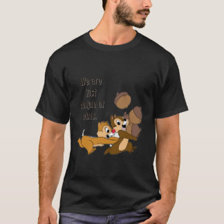 Camiseta Chip e dale engraçados.