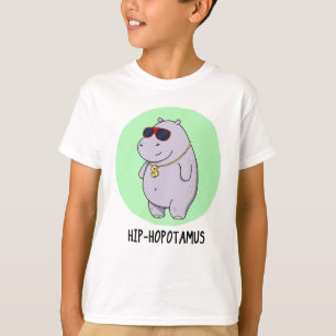 Camiseta Chip-Hopotamus Cute Animal Hippo Pun