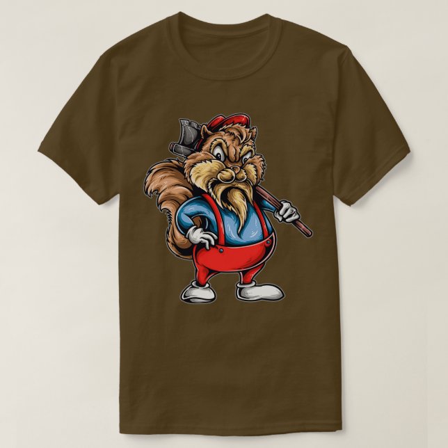Camiseta Chip Wood Cutter 2 (Frente do Design)